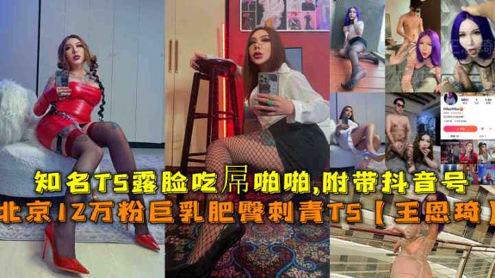 北京12万粉丝，巨乳肥臀刺青TS，最新泄密